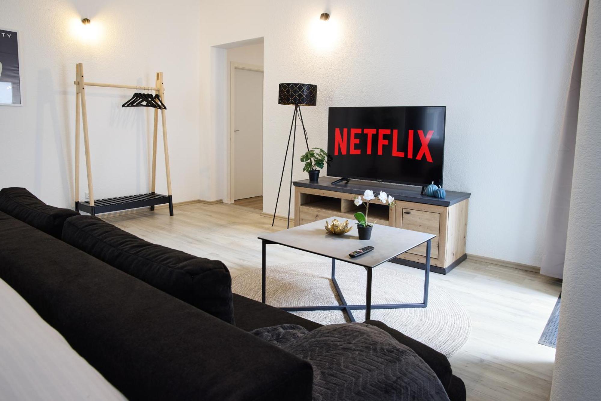 Idee Living City-Apartment - Terrasse - Netflix Mannheim Eksteriør billede